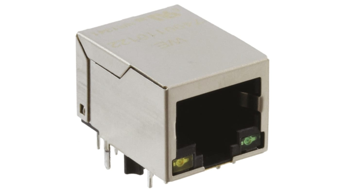 Through Hole Lan Ethernet Transformer, 16.04 x 13.5 x 21.3mm