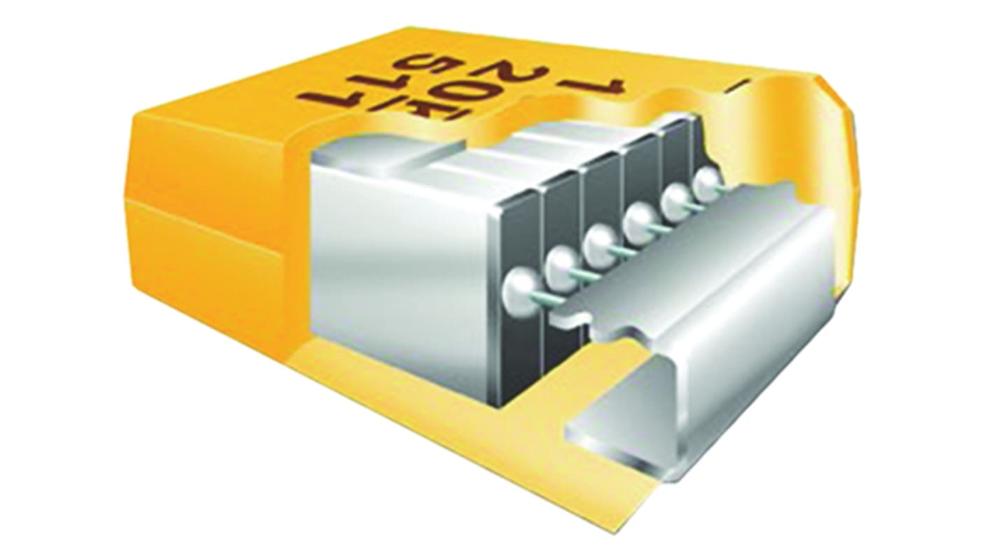 KEMET 15μF MnO2 Tantalum Capacitor 35V dc, T513 Series