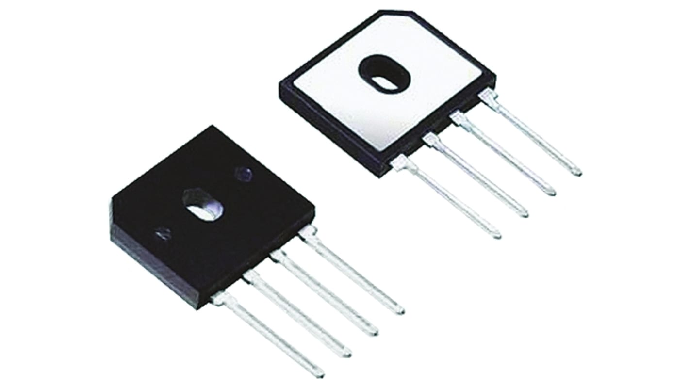 Vishay Bridge Rectifier, 15A, 600V, 4-Pin