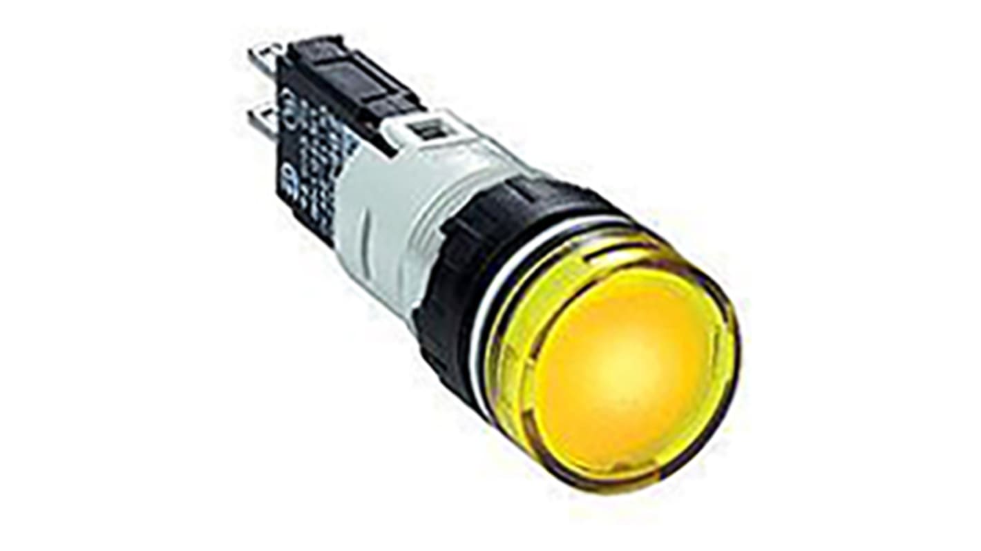 Spia XB6AV5GB, LED, foro 16mm, Montaggio a pannello, IP65