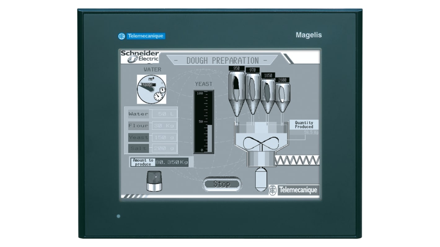 Schneider Electric XBT GT Series Magelis XBTGT Touch Screen HMI - 5.7 in, STN Display, 320 x 240pixels