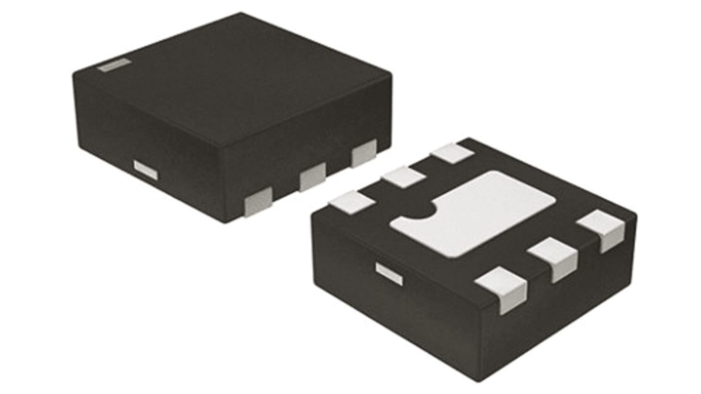 Diode de protection ESD Bidirectionnel, claq. 6V, 12.5V LLP75, 6 broches, dissip. 200W