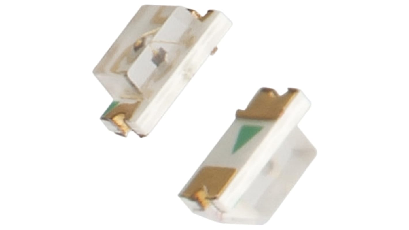 LED, SMD, Zielony, 2-Pin, 2,4 V, 140°, Wurth Elektronik, WL-SMCW