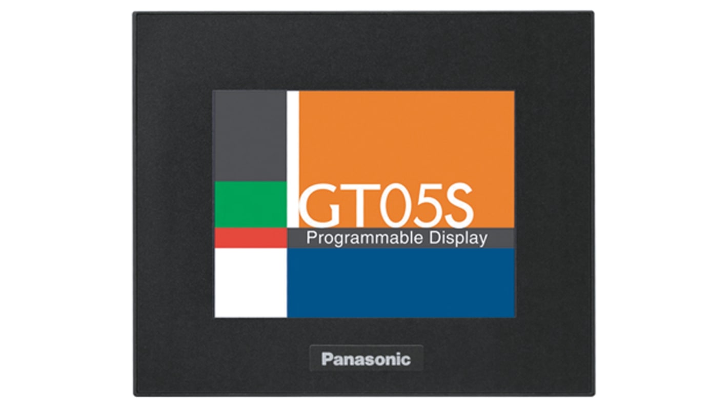 Panasonic Érintőképernyős HMI 3.5 in LCD, GT , programozható kijelző Szín, 320 x 240pixelek, 110 x 92,2 x 33,8 mm