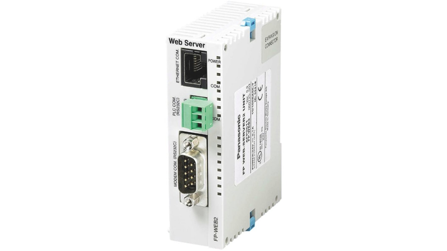 Panasonic Web Server Module for Use with FP0R Series