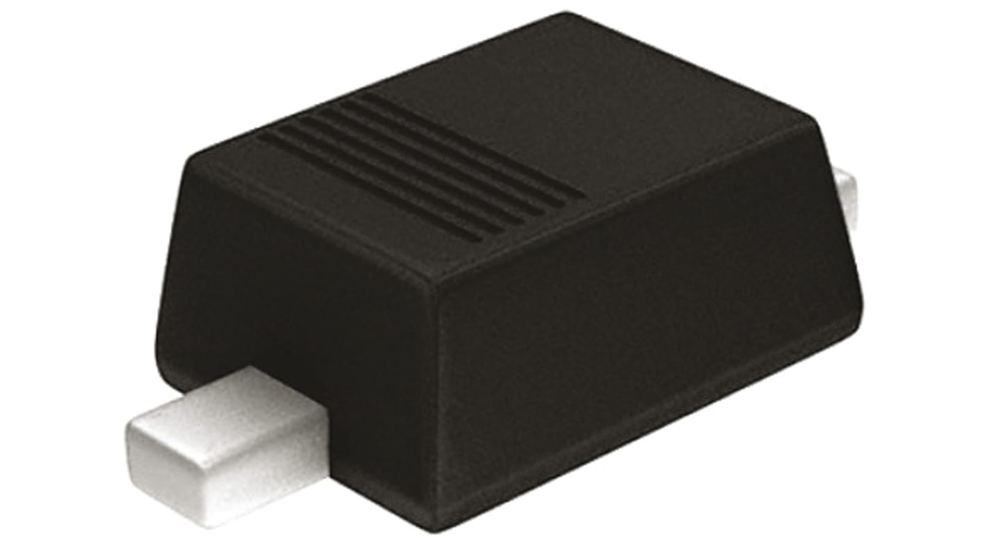 Nexperia 1.8 x 1.35 x 0.8mm Simple BZX84J-C6V2,115 +150 °C 550 mW 3μA -55 °C Montaje superficial 6.2V 1 -55 →