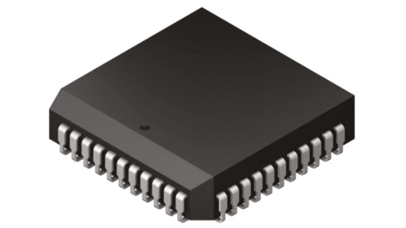 Microcontrolador NXP P87C58X2FA, núcleo 80C51 de 8bit, RAM 256 B, 33MHZ, PLCC de 44 pines