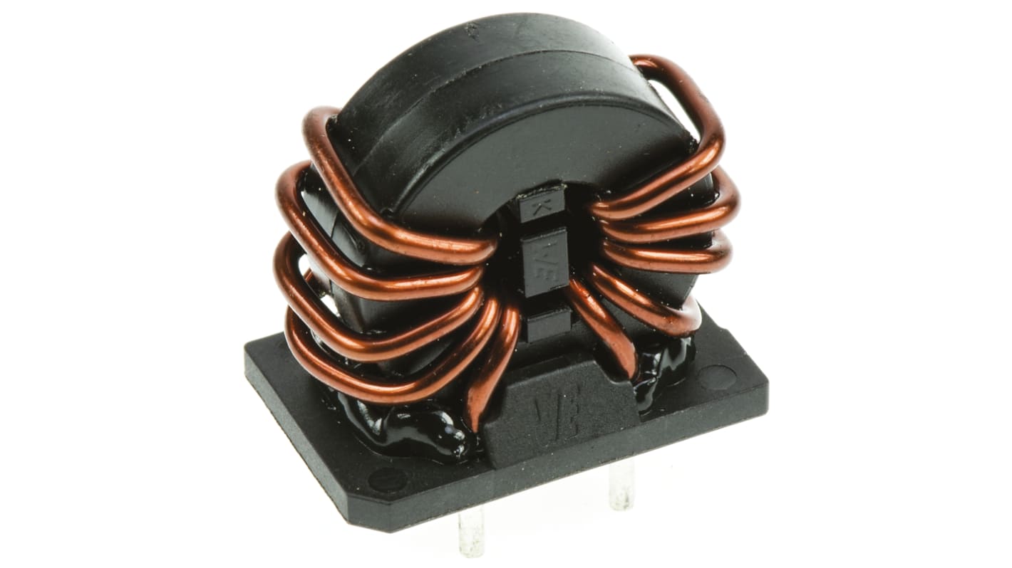 Inductance à mode commun, 2 x 15 mH, 5A, 2 x 38mΩ, -30 → +50%, Séries WE-CMBNC