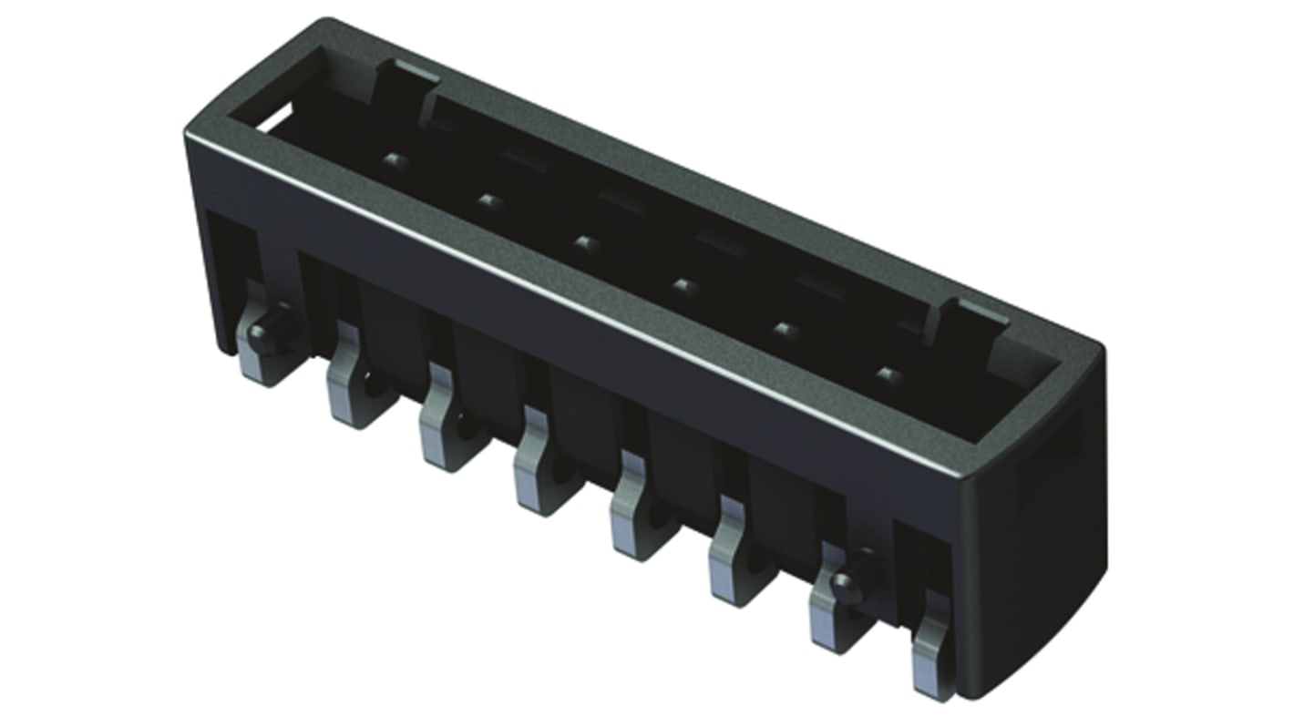 HARTING Har-Flexicon Series Straight Surface Mount PCB Header, 3 Contact(s), 2.54mm Pitch, 1 Row(s), Shrouded