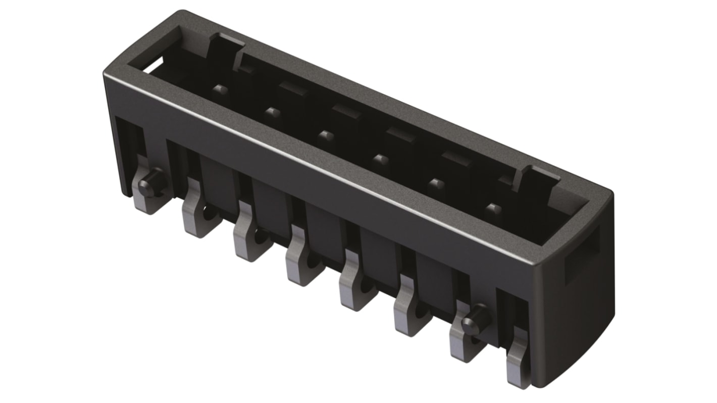 HARTING Har-Flexicon Series Straight Surface Mount PCB Header, 12 Contact(s), 2.54mm Pitch, 1 Row(s), Shrouded