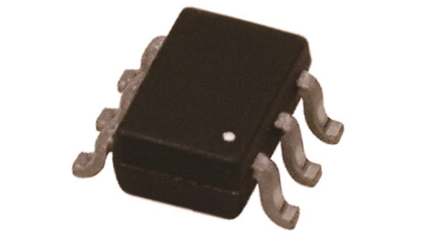 Transistor, NPN Miroir de courant, 100 mA, 45 V, SOT-457 (SC-74), 6 broches Dual