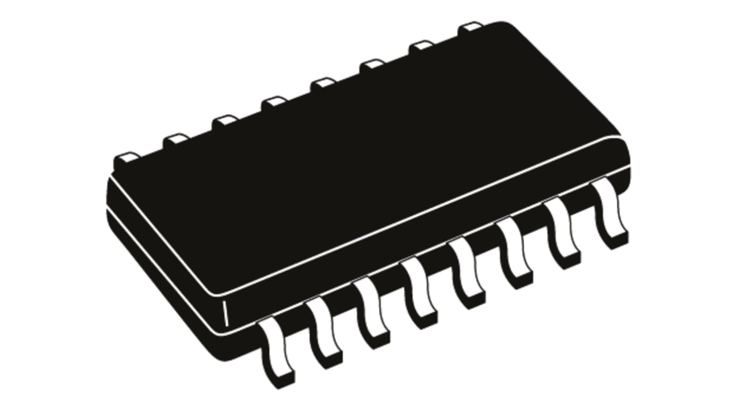 Nexperia Schieberegister 8-Bit Schieberegister 74LV Seriell zu seriell, Parallel SMD 16-Pin SOIC 1