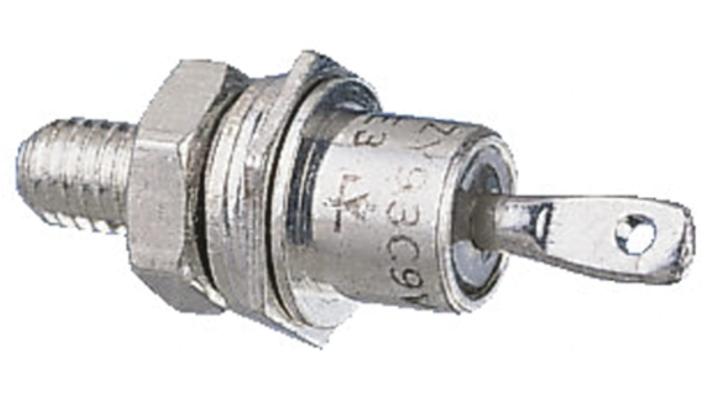 Vishay Schraub Diode Kathoden-Bolzen, 600V / 40A, 2-Pin DO-203AB