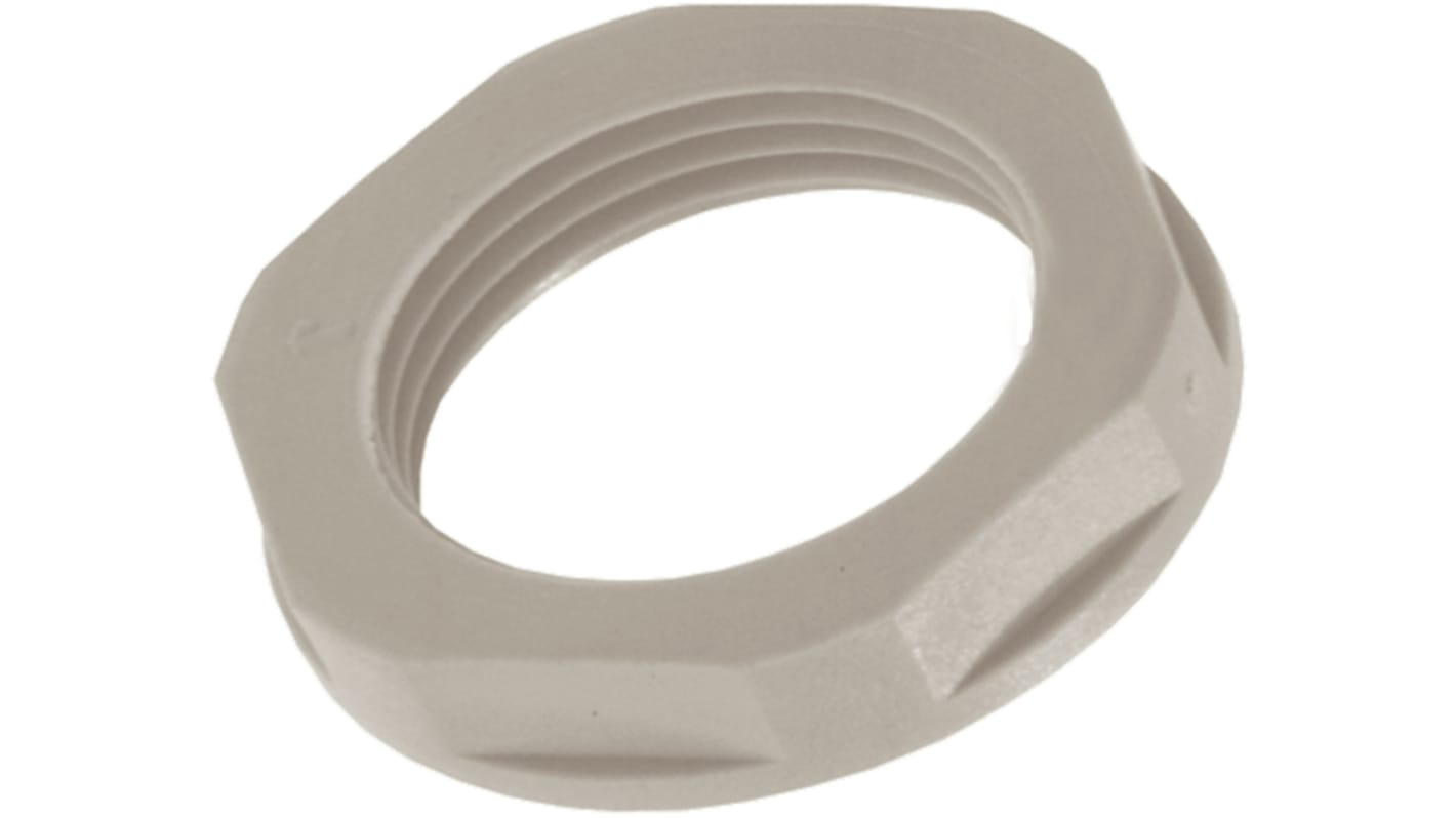 Lapp Grey Polyamide Cable Gland Locknut, PG16 Thread