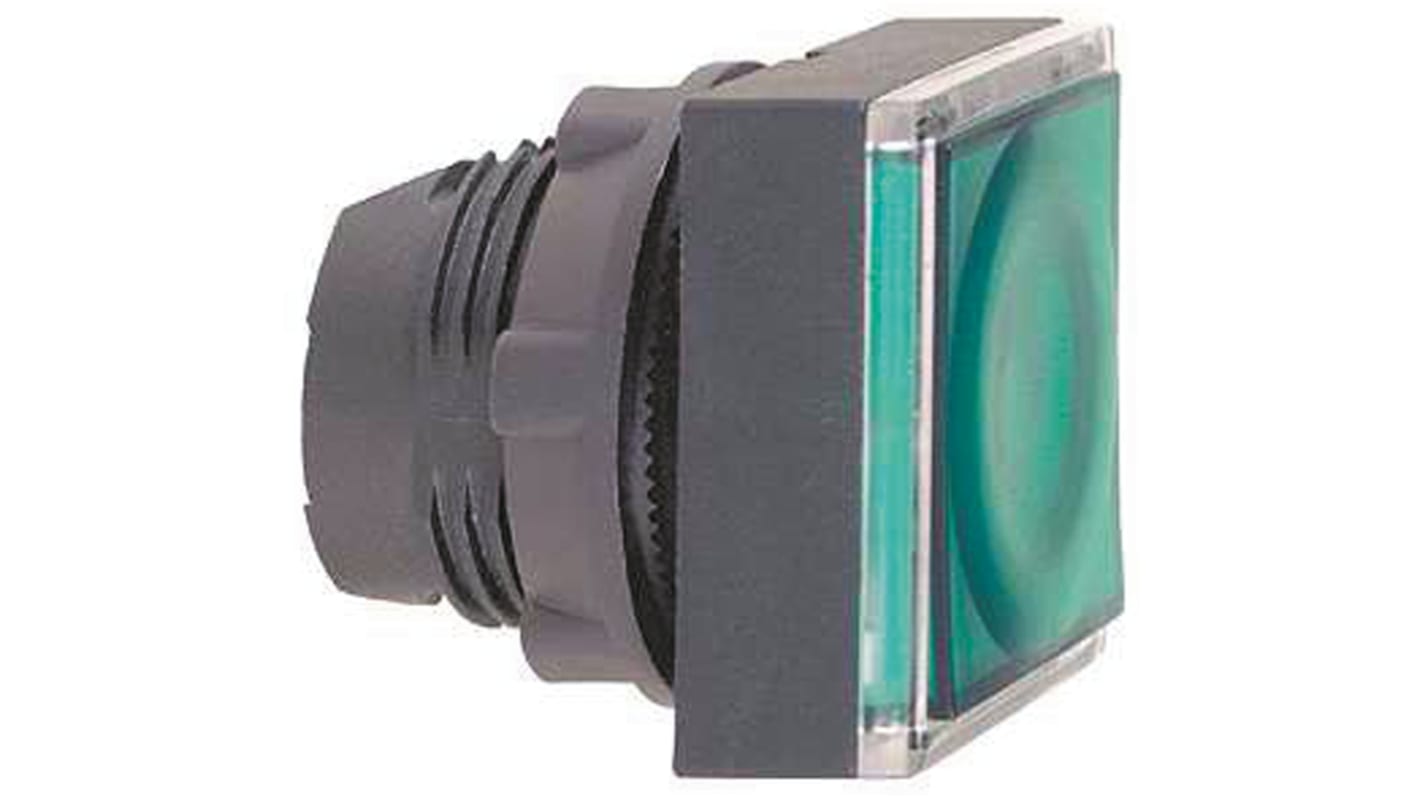 Schneider Electric Harmony XB5 Series Green Momentary Push Button Head, 22mm Cutout, IP66