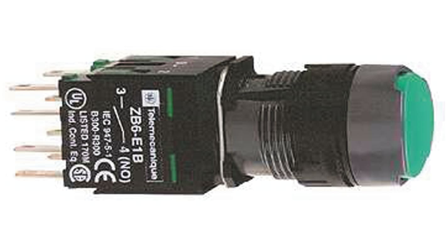 XB6AA35B | Schneider Electric Harmony XB6 Series Push Button, Panel