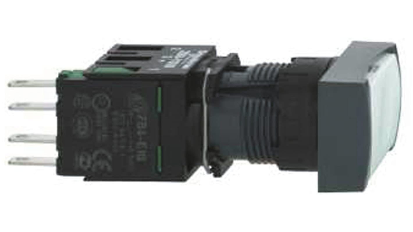 Schneider Electric Harmony XB6 Series Push Button, Panel Mount, 16mm Cutout, IP65