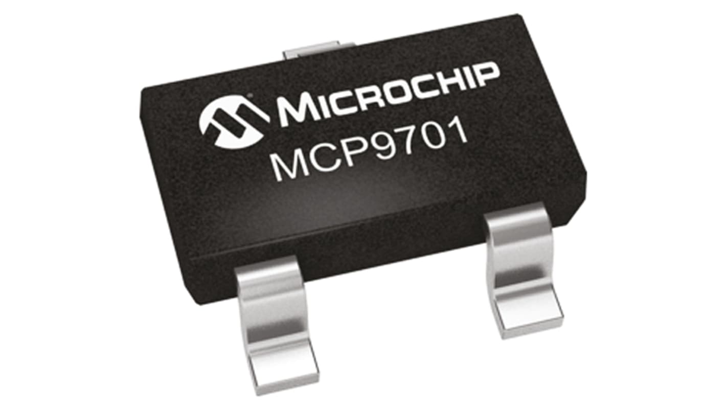 Sensore di temperatura e tensione Microchip, interfaccia Analogico, montaggio superficiale