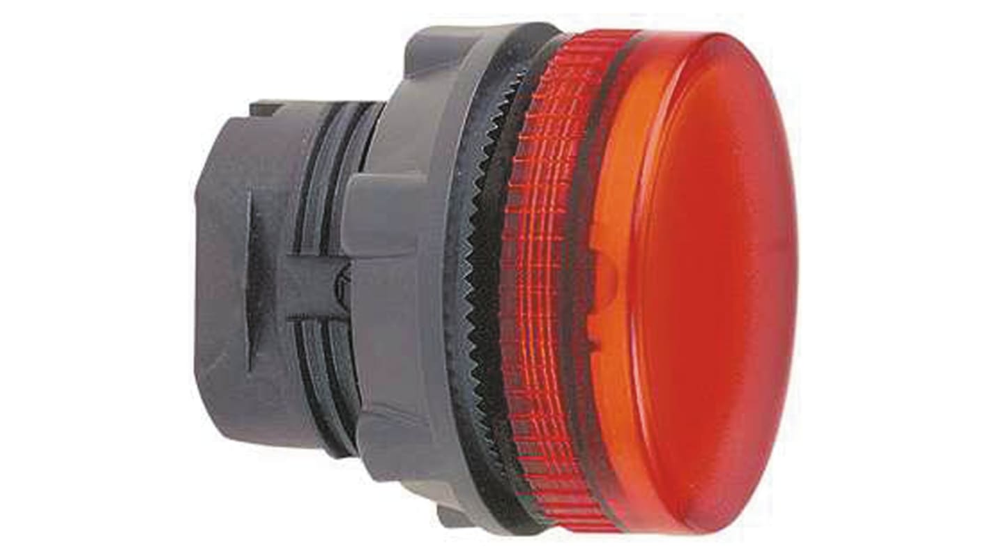 Tête de voyant lumineux Rouge Schneider Electric, série Harmony XB5, diam. découpe 22mm, IP66, IP67