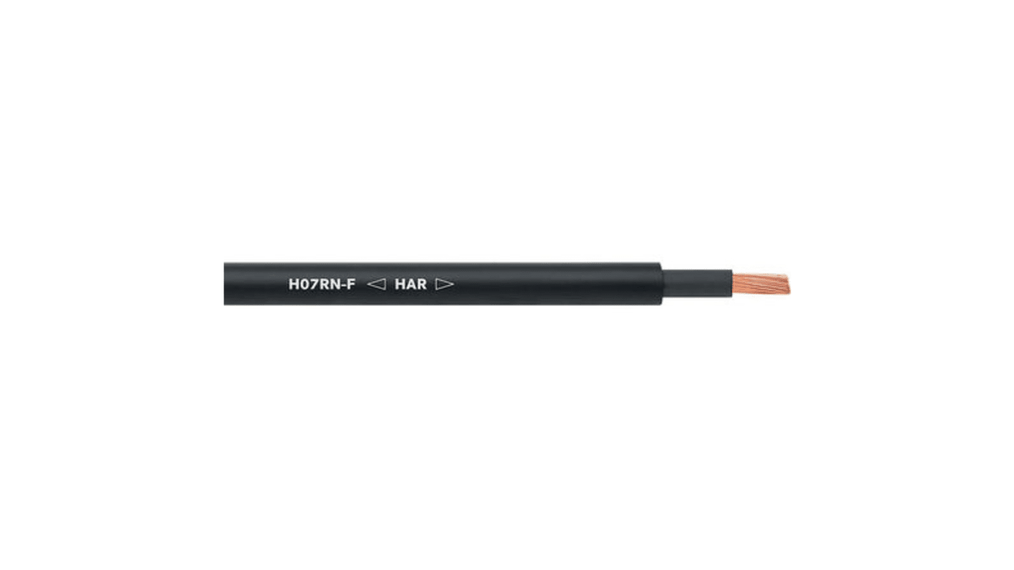 Cable de alimentación H07RN-F Lapp de 2 núcleos, 1,5 mm², Ø ext. 8.5 → 11mm, long. 50m, 450/750 V / 18 A, funda