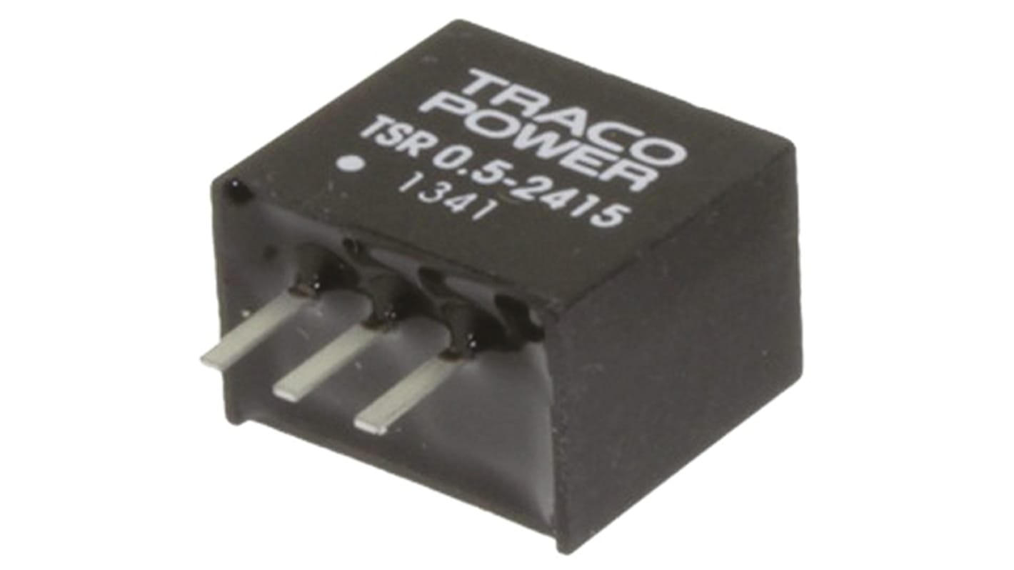 Regolatore switching TRACOPOWER, ingresso 4.75 → 32V cc, uscita 1.8V cc, 500mA