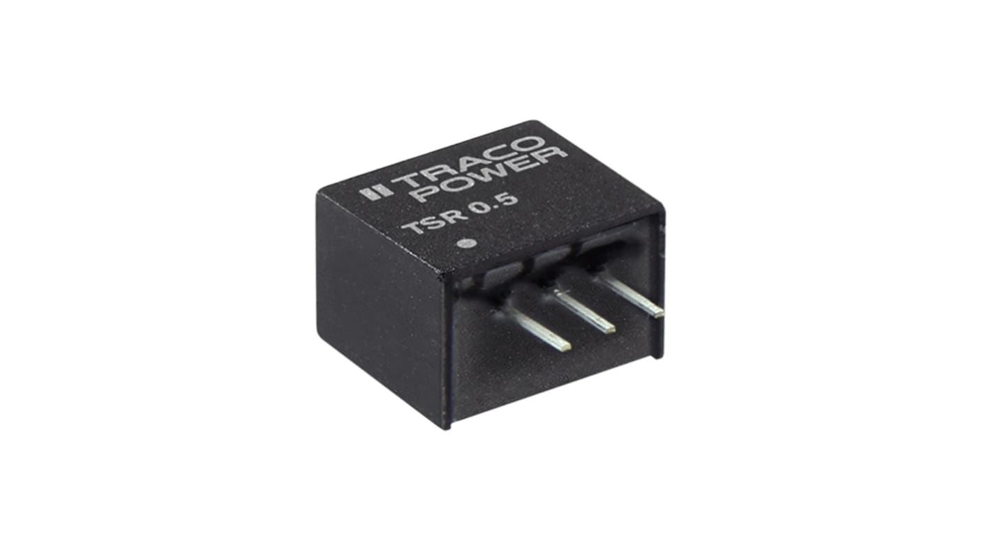 Regolatore switching TRACOPOWER, ingresso 6.5 → 32V cc, uscita 5V cc, 500mA