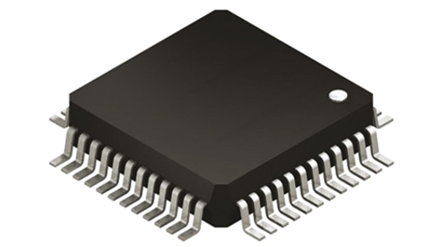 Microcontrolador NXP MK10DN64VLF5, núcleo ARM Cortex M4 de 32bit, RAM 16 kB, 50MHZ, LQFP de 48 pines