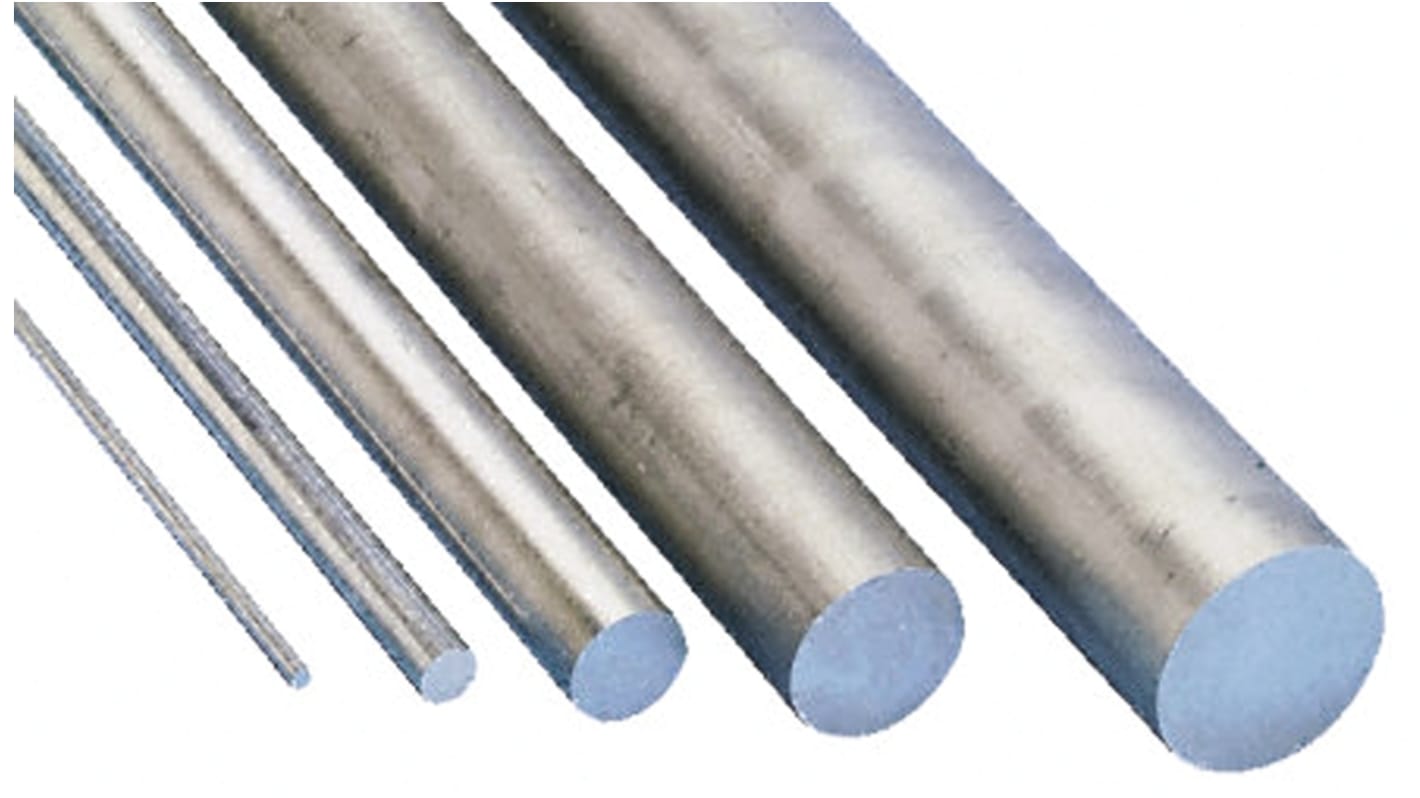 Tige Alliage d'aluminium, diam. 2 1/2pouce, L 24pouce