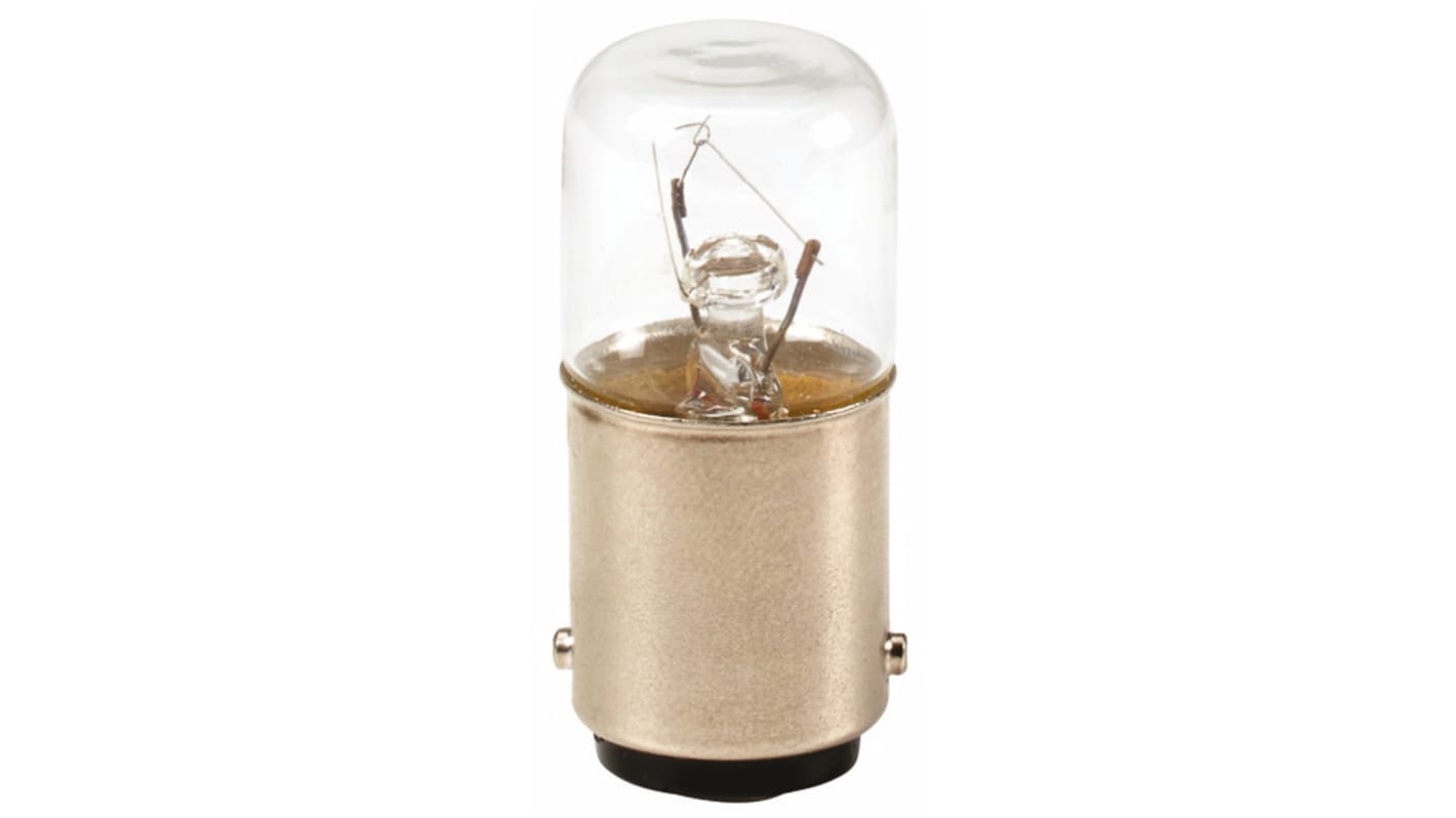 Eaton Incandescent Clear Bulb, BA15d 12 V