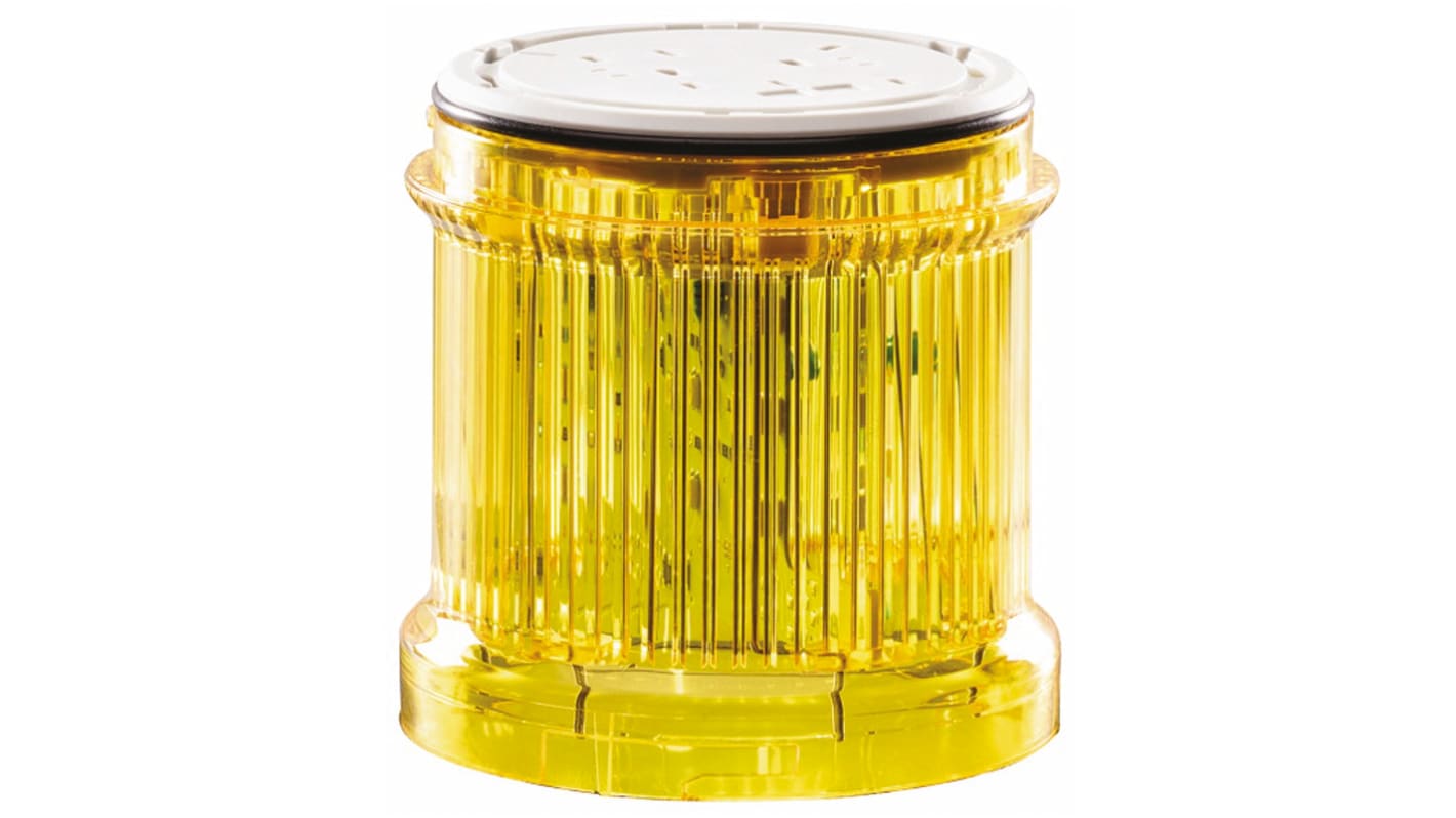 Eaton Series Yellow Flashing Effect Beacon Unit, 24 V ac/dc, LED Bulb, AC, DC, IP66