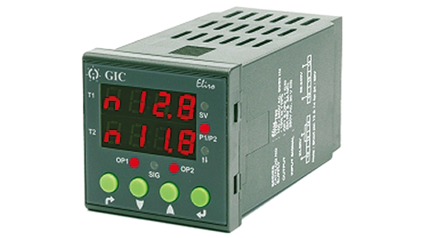 GIC V7DF Zeitrelais, Frontplattenmontage, 0.1 s → 999Tage, 110 → 240V ac, 2 Kont. Multifunktion,