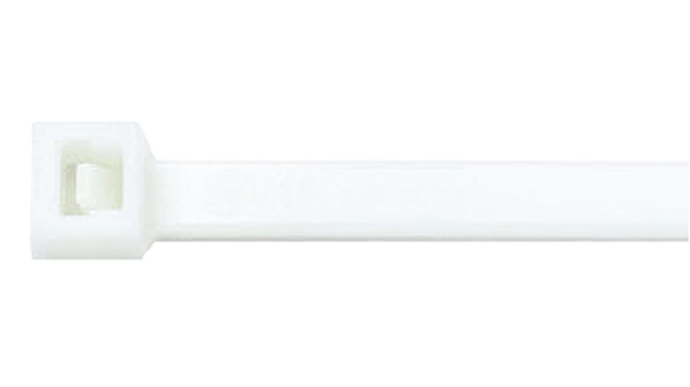 Serre-câbles Thomas & Betts Ty-Fast 280mm x 4,5 mm Blanc en Nylon 66