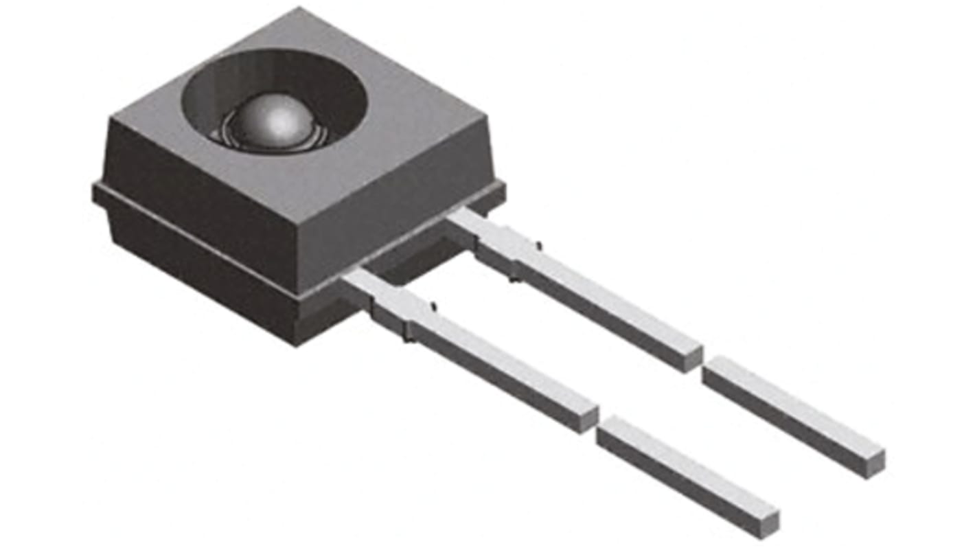 Vishay THT NPN Fototransistor Sichtbares Licht 6μs, 850nm → 980nm / 4000μA, 2-Pin, Side-View Gehäuse