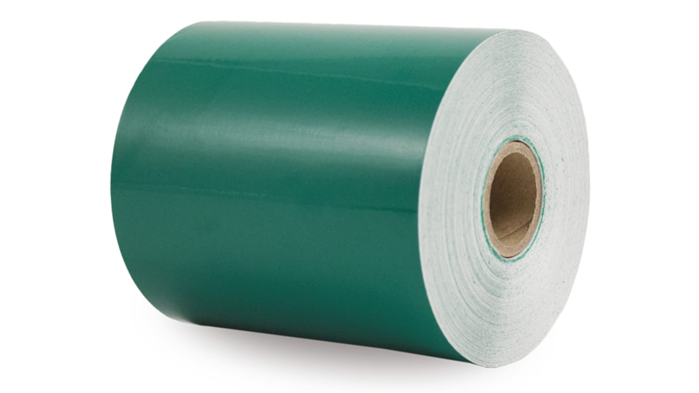 Kroy on Green Label Printer Tape, 40 m Length, 100 mm Width