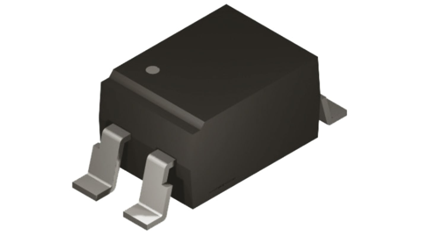 Broadcom SMD Optokoppler AC-In / Phototransistor-Out, 4-Pin SOIC, Isolation 3 kV eff