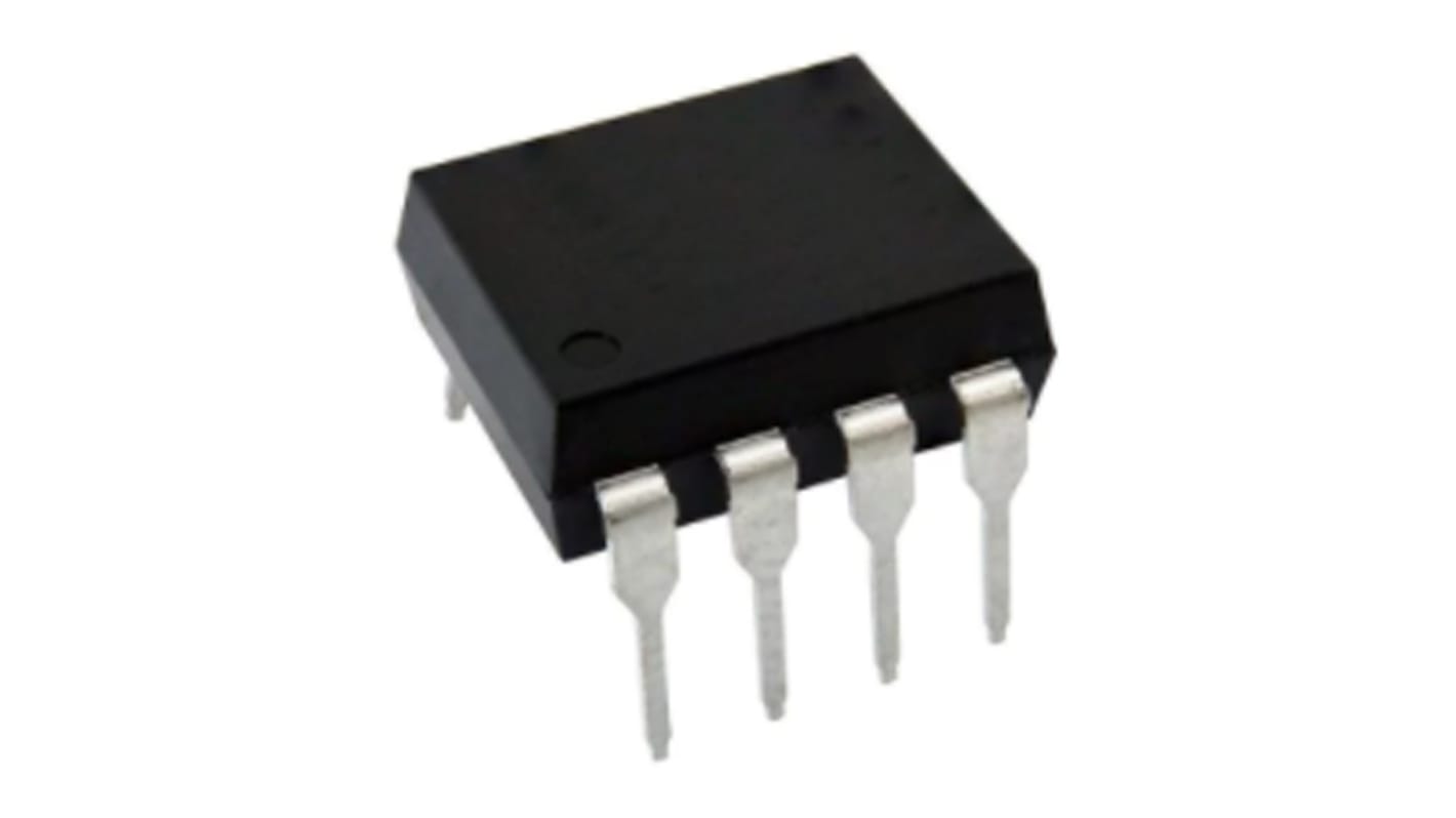 Broadcom THT Optokoppler AC-In / Transistor-Out, 8-Pin DIP, Isolation 3,75 kV eff