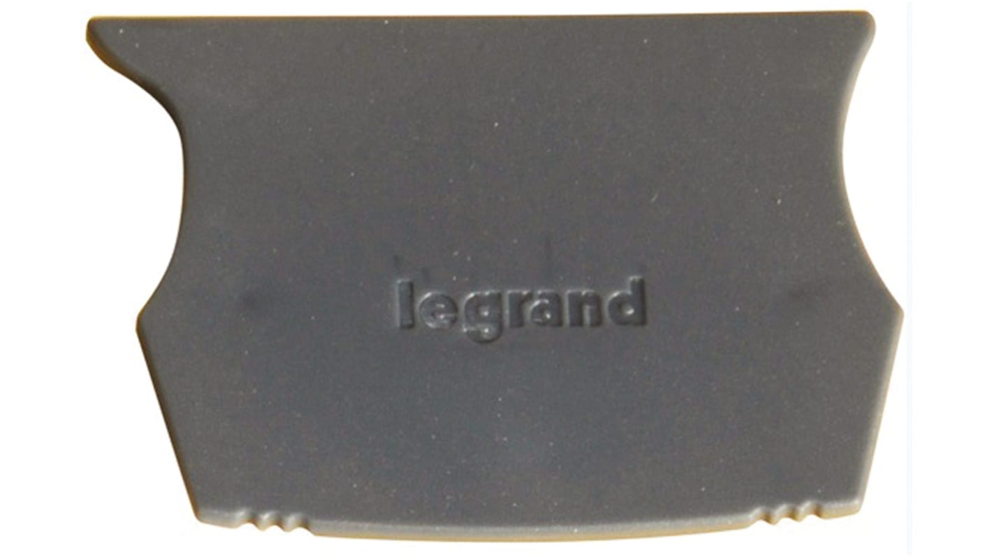 Legrand エンドカバー 0 375 50 0375, エンドキャップ for use with  for use with 端子台
