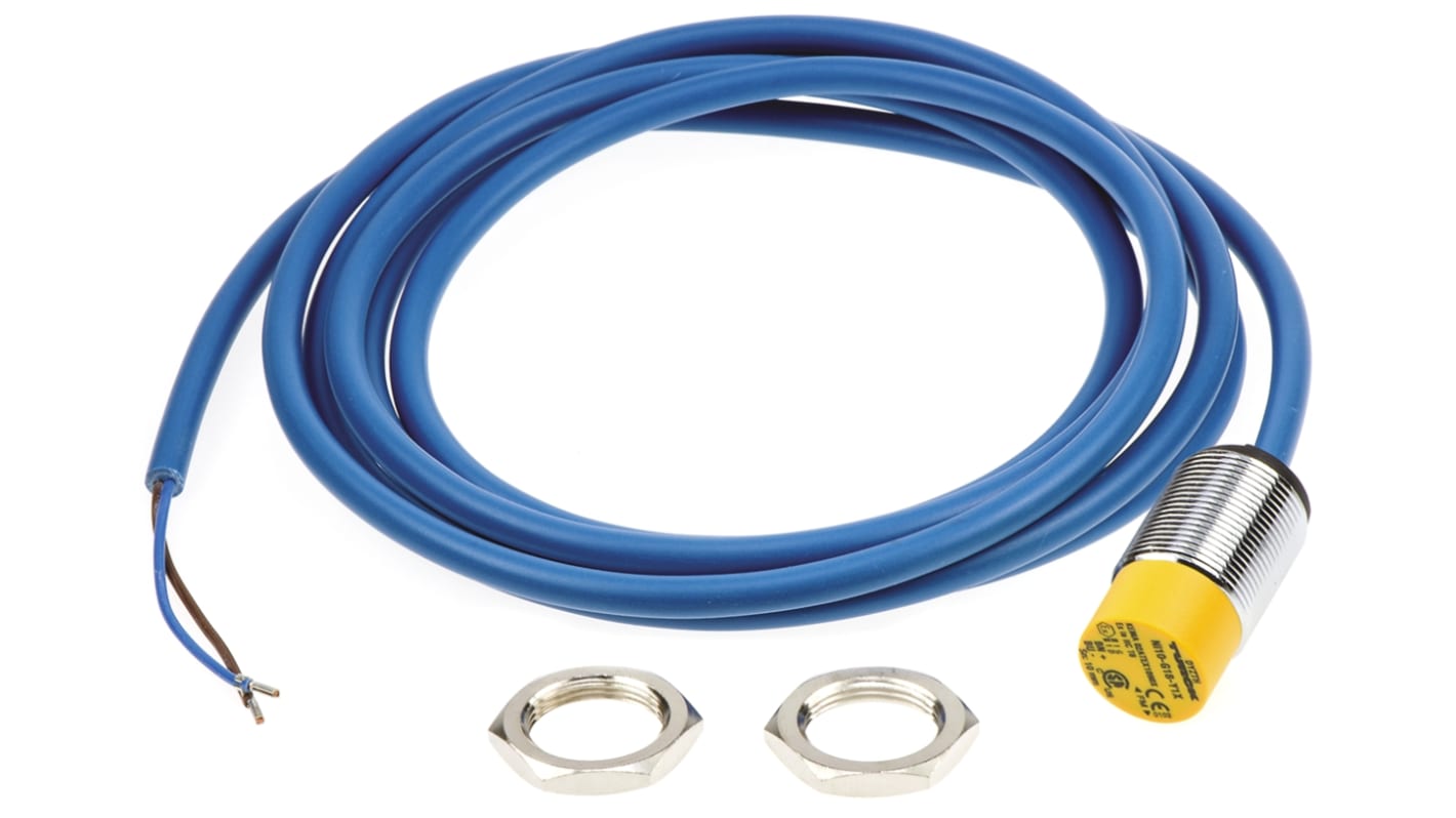 Turck Inductive Barrel-Style Proximity Sensor, M18 x 1, 10 mm Detection, NAMUR Output, 8.2 V dc, IP67