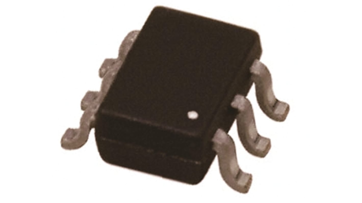 MOSFET Vishay, canale N, 64 mΩ, 7,8 A, TSOP-6, Montaggio superficiale