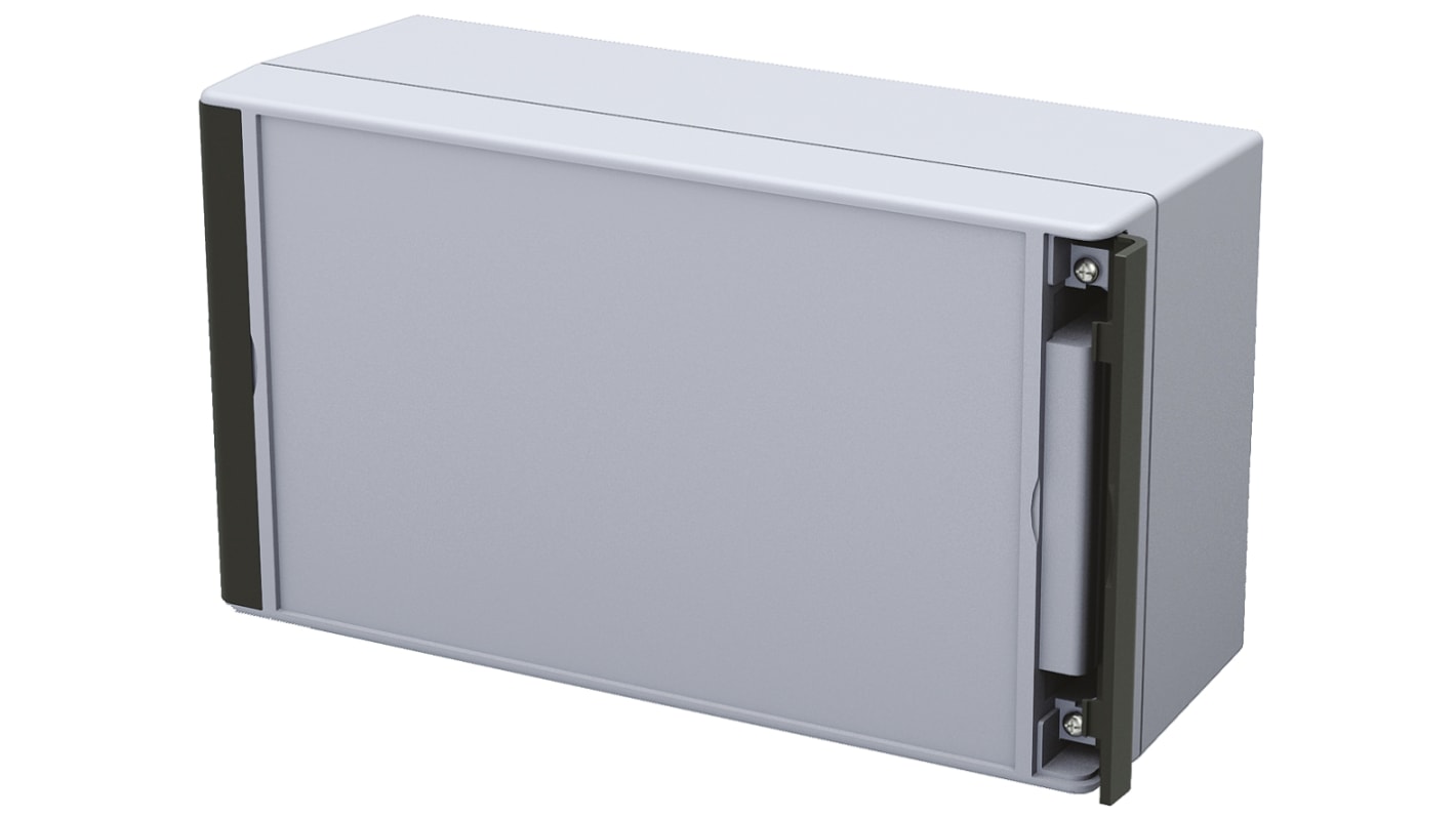 ROLEC Techno Plus Series Grey Plastic Enclosure, IP67, Grey Lid, 230 x 130 x 90mm