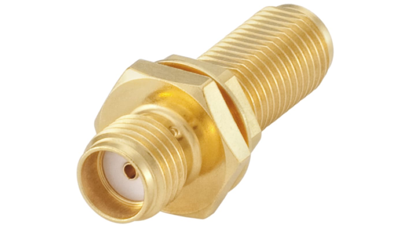 RF adapter Egyenes, 50Ω, Female → Female, 18GHz Normál