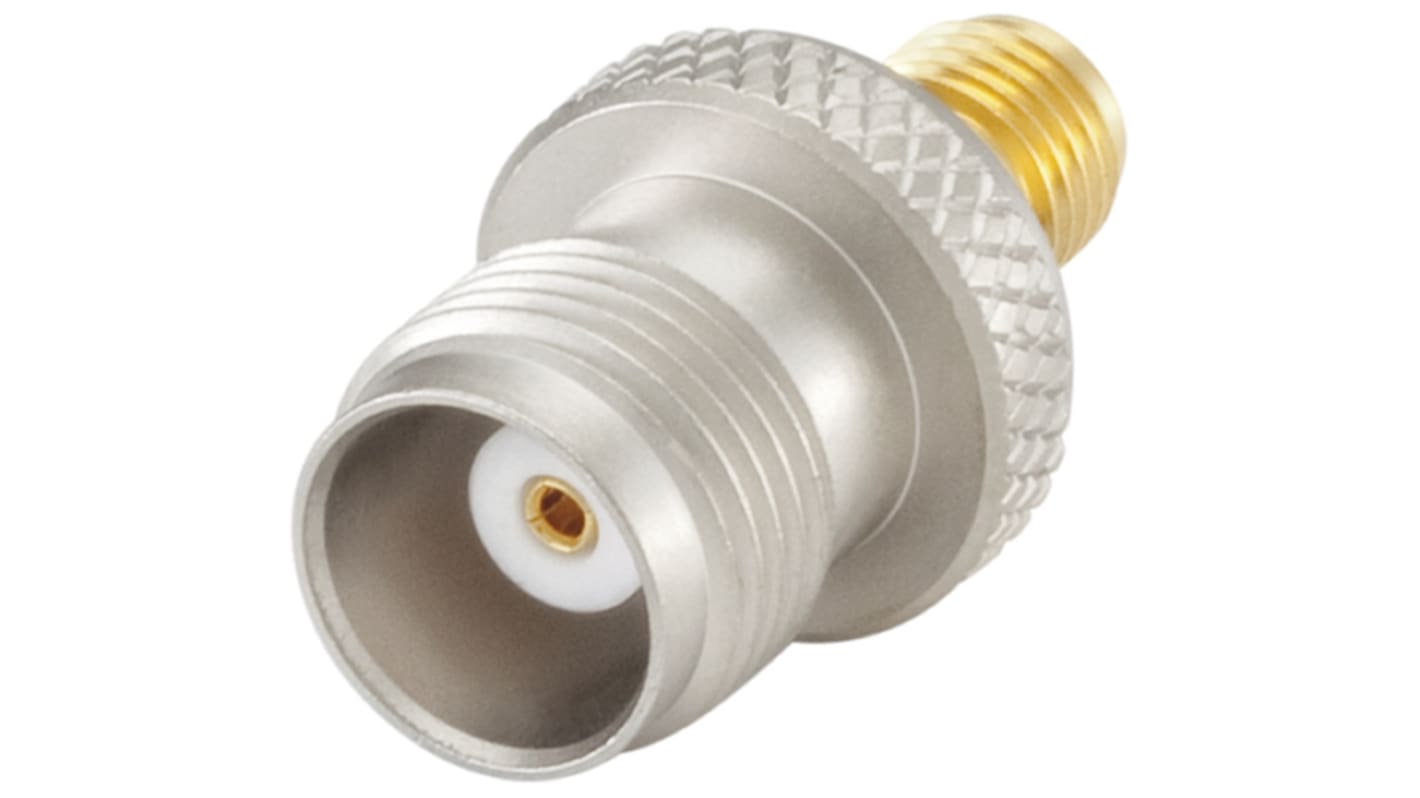 56K132-K00L5 | Rosenberger Straight 50Ω RF Adapter TNC Socket to SMA ...