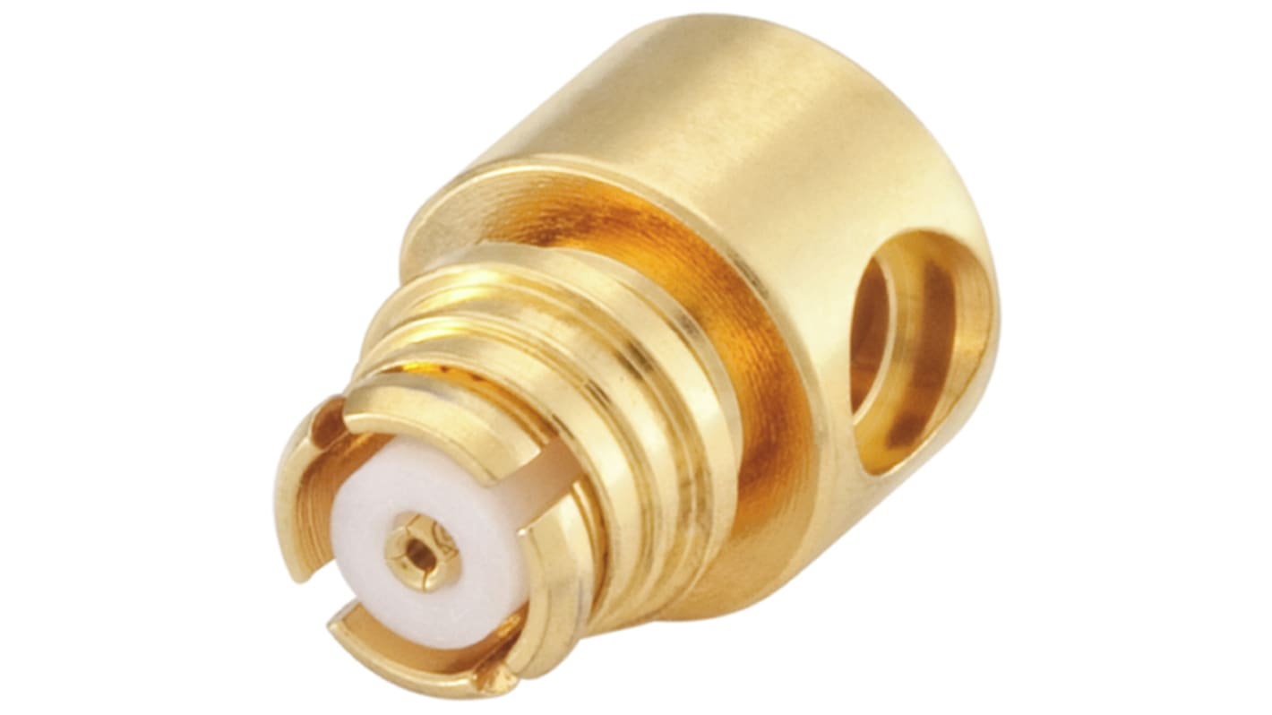 Conector coaxial Rosenberger 19K207-270L5, Hembra, Ángulo de 90° , Impedancia 50Ω, Montaje de Cable, Terminación de