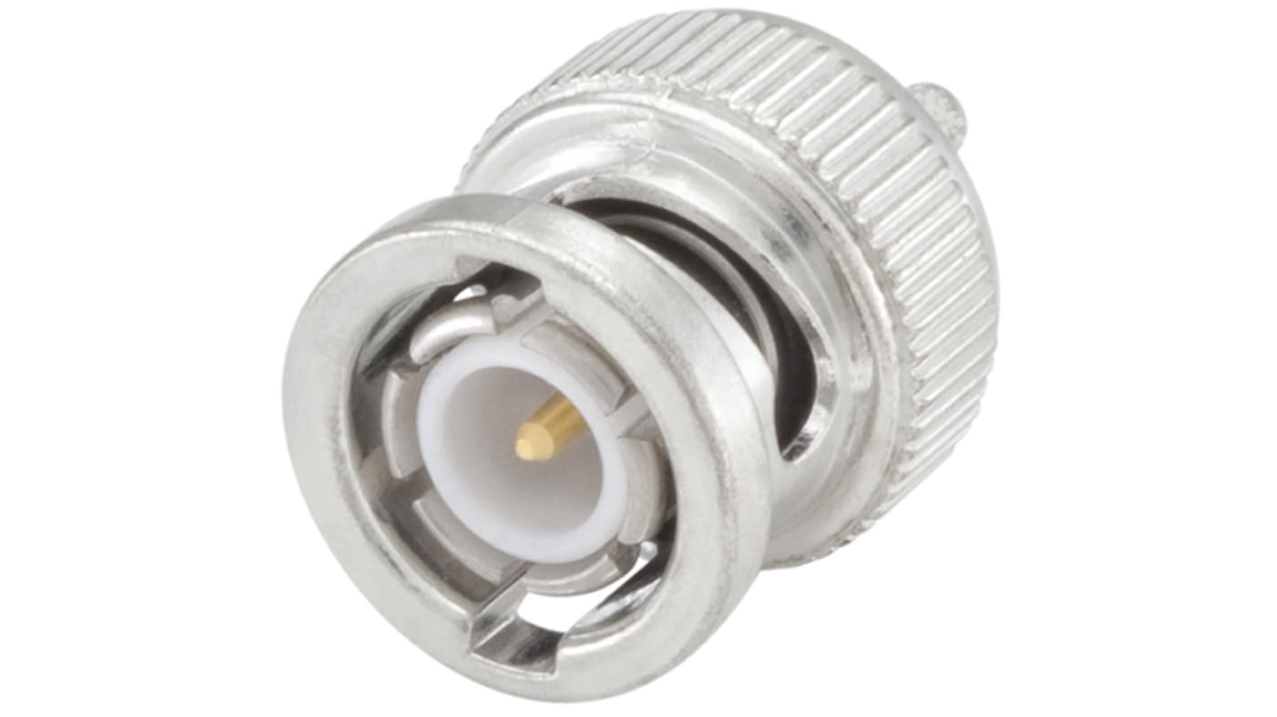 Rosenberger BNC Series, Plug Cable Mount BNC Connector, 50Ω, Crimp Termination, Straight Body