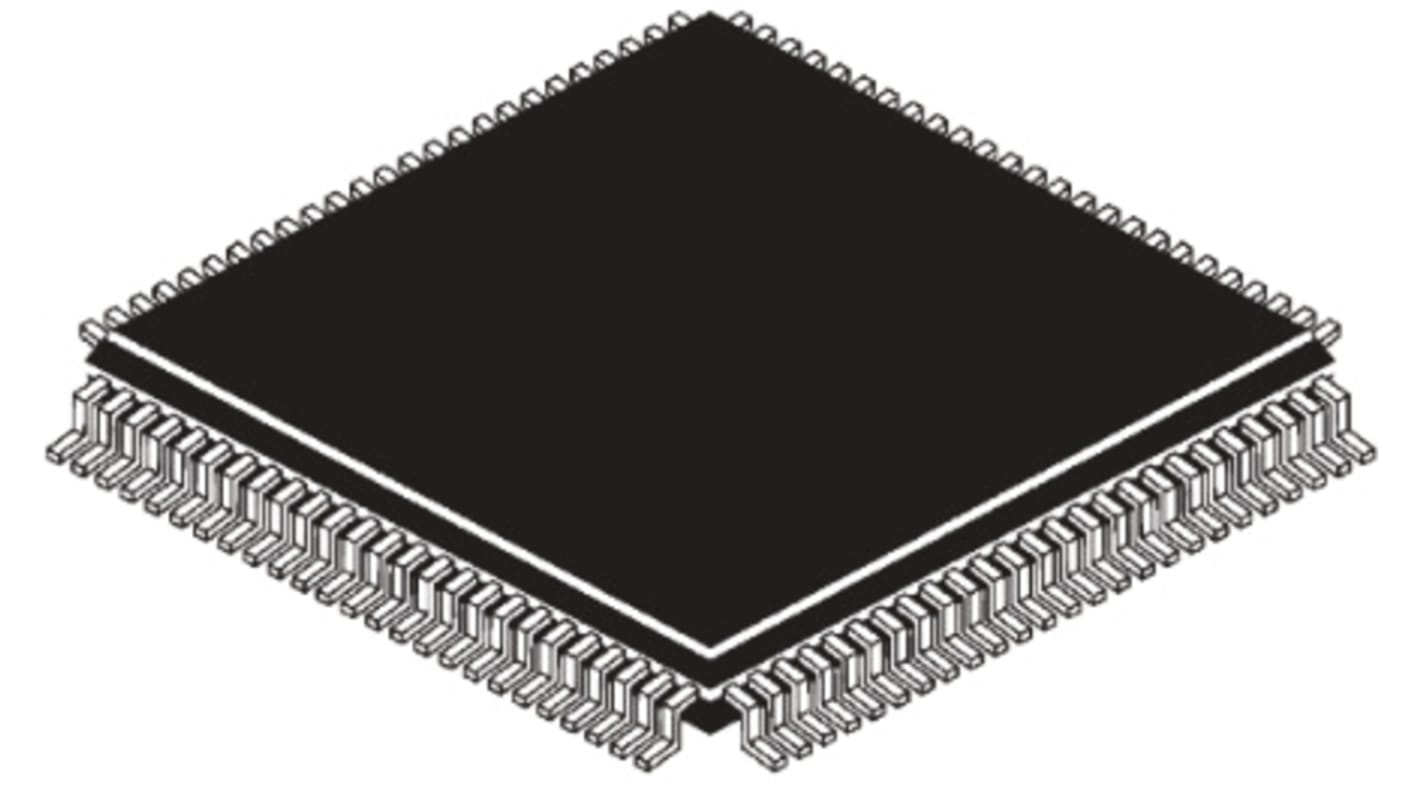 Silicon Labs C8051F044-GQ, 8bit 8051 Microcontroller, C8051F, 25MHz, 64 kB Flash, 100-Pin TQFP