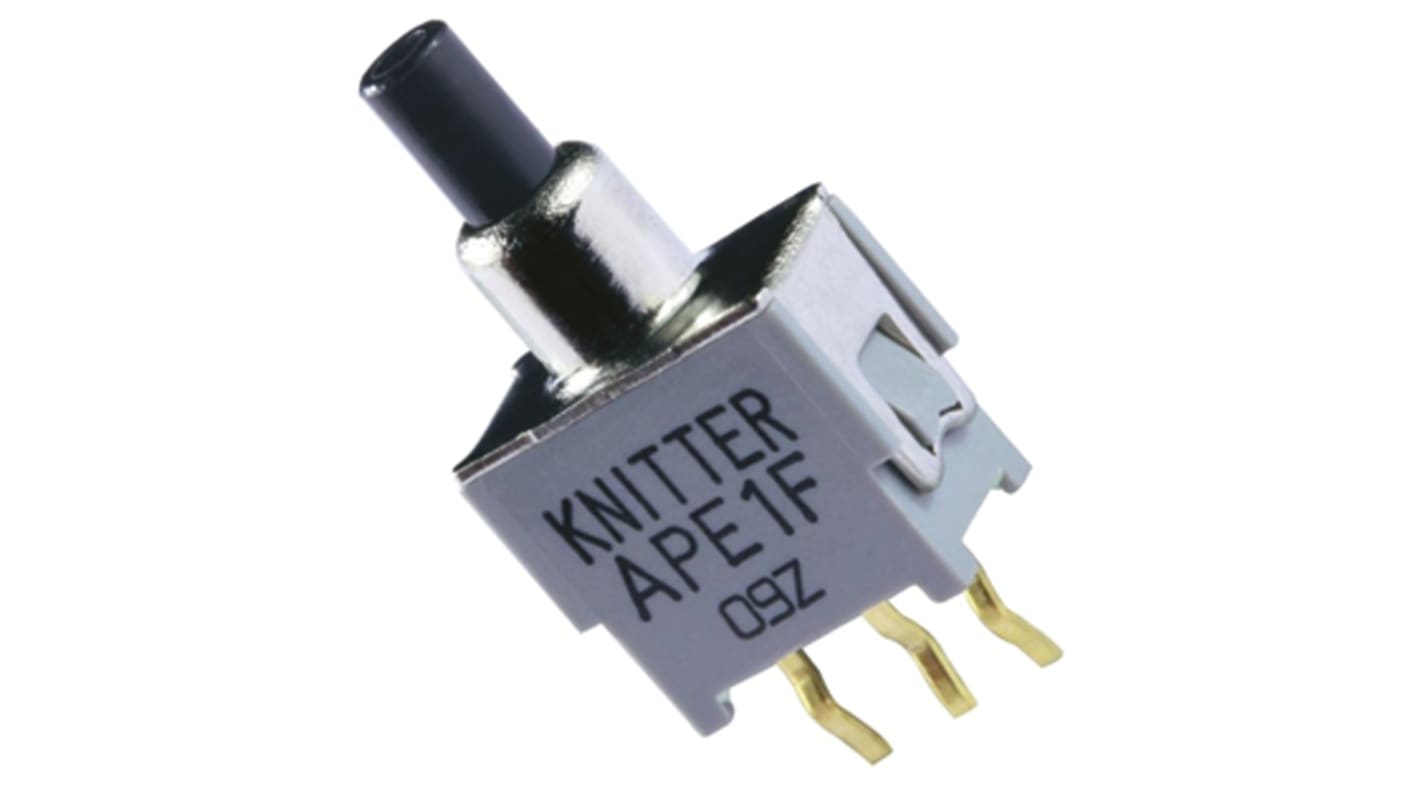 KNITTER-SWITCH Toggle Switch, PCB Mount, On-(On), SPDT, Through Hole Terminal