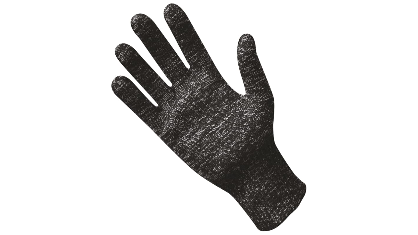 Polyco Healthline BladeShades Black Dyneema Cut Resistant Work Gloves, Size 8