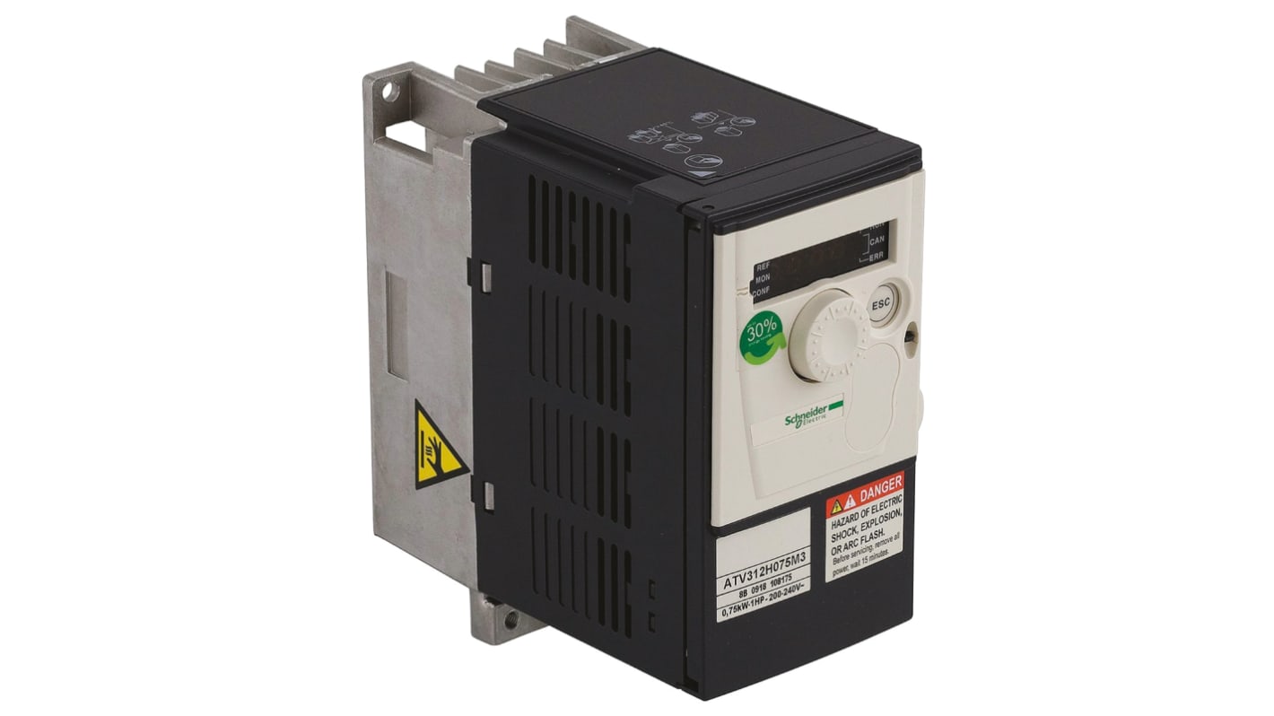 Variateur de fréquence Schneider Electric ALTIVAR 312, 2,2 kW 230 V c.a. 3 phases, 11 A, 0.5 → 500Hz