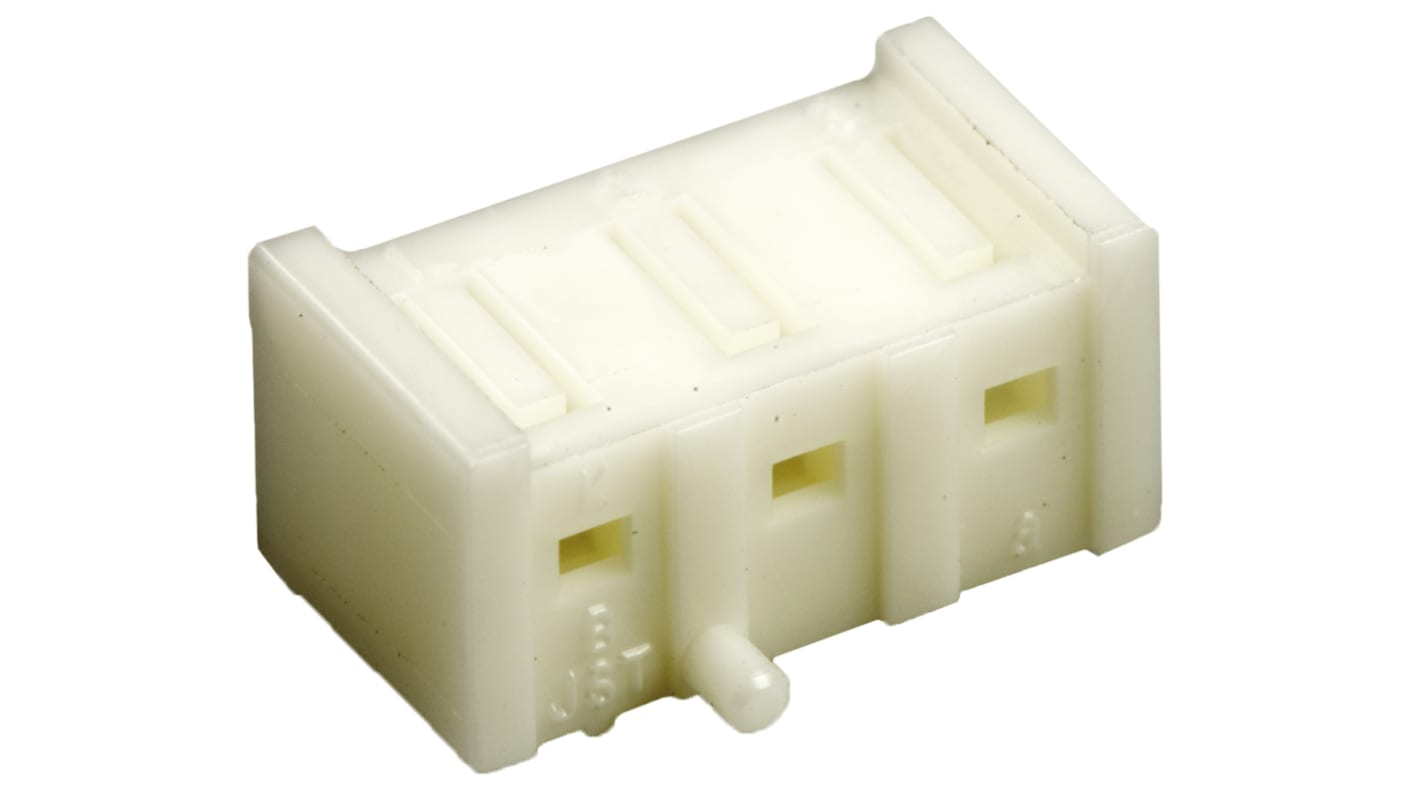 JST, SDN Male Connector Housing, 3.96mm Pitch, 3 Way, 1 Row