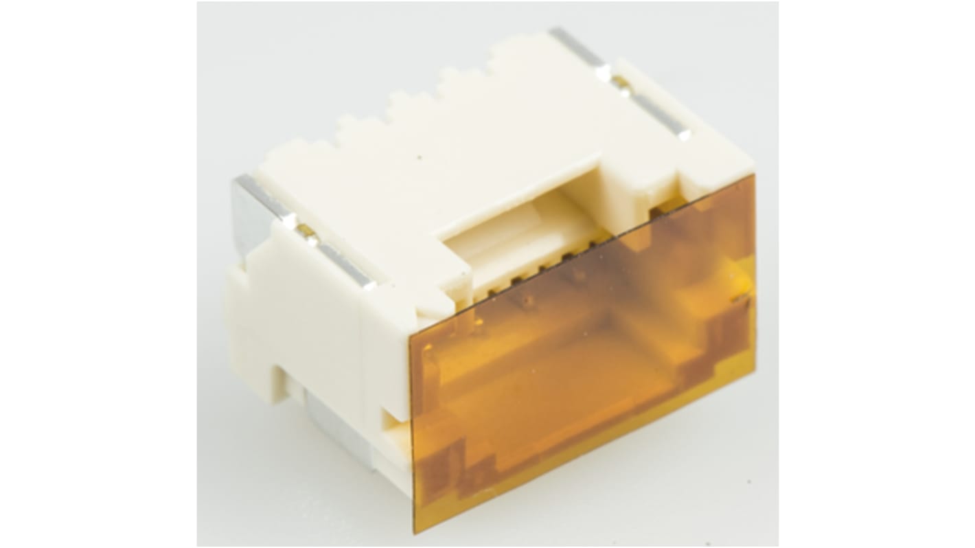 JST ZE Series Straight Surface Mount PCB Header, 4 Contact(s), 1.5mm Pitch, 1 Row(s), Shrouded